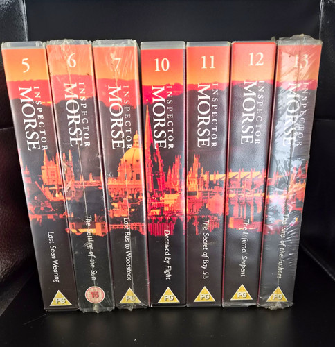 Inspector morse vhs tapes - morse, job