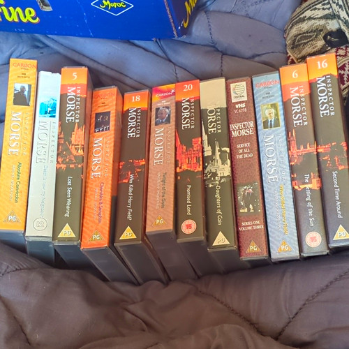 Inspector morse vhs 12x - morse,