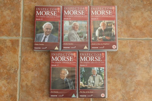 Vhs tapes inspector morse - inspector, #s