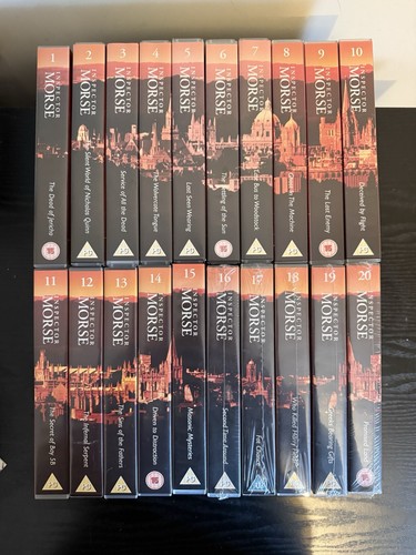 Inspector morse vhs complete - morse,