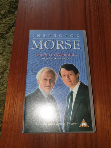 Inspector morse vhs last bus - morse,,