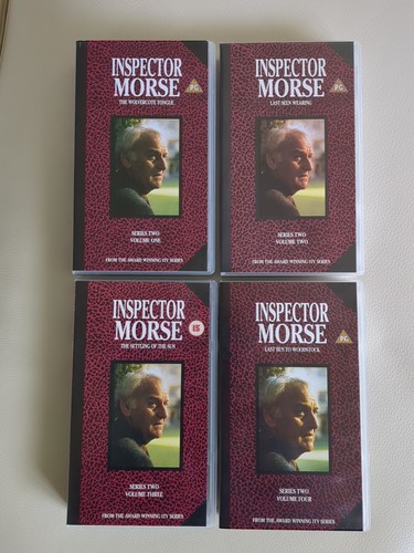 Inspector morse vhs pal series - morse,