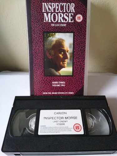 Inspector morse vhs video - morse,