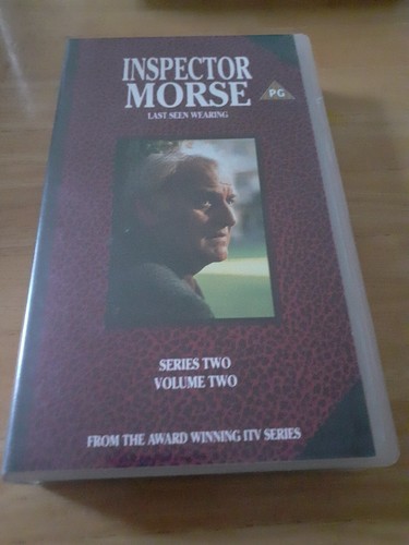 Inspector morse vhs last - morse,, vhs,