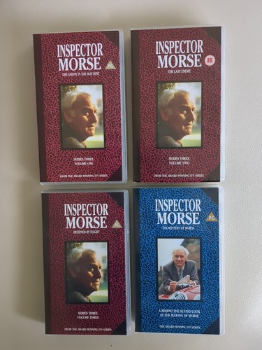 Inspector morse vhs pal series - inspector,