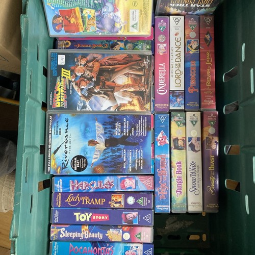 100 vhs tapes to choose - 100's,