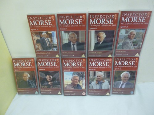 Vhs inspector morse tapes - 9,