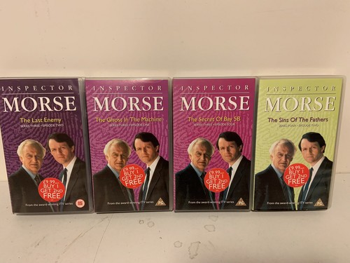 Inspector morse vhs video - morse,