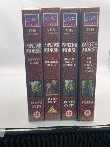 Inspector morse vhs - vhs, tapes